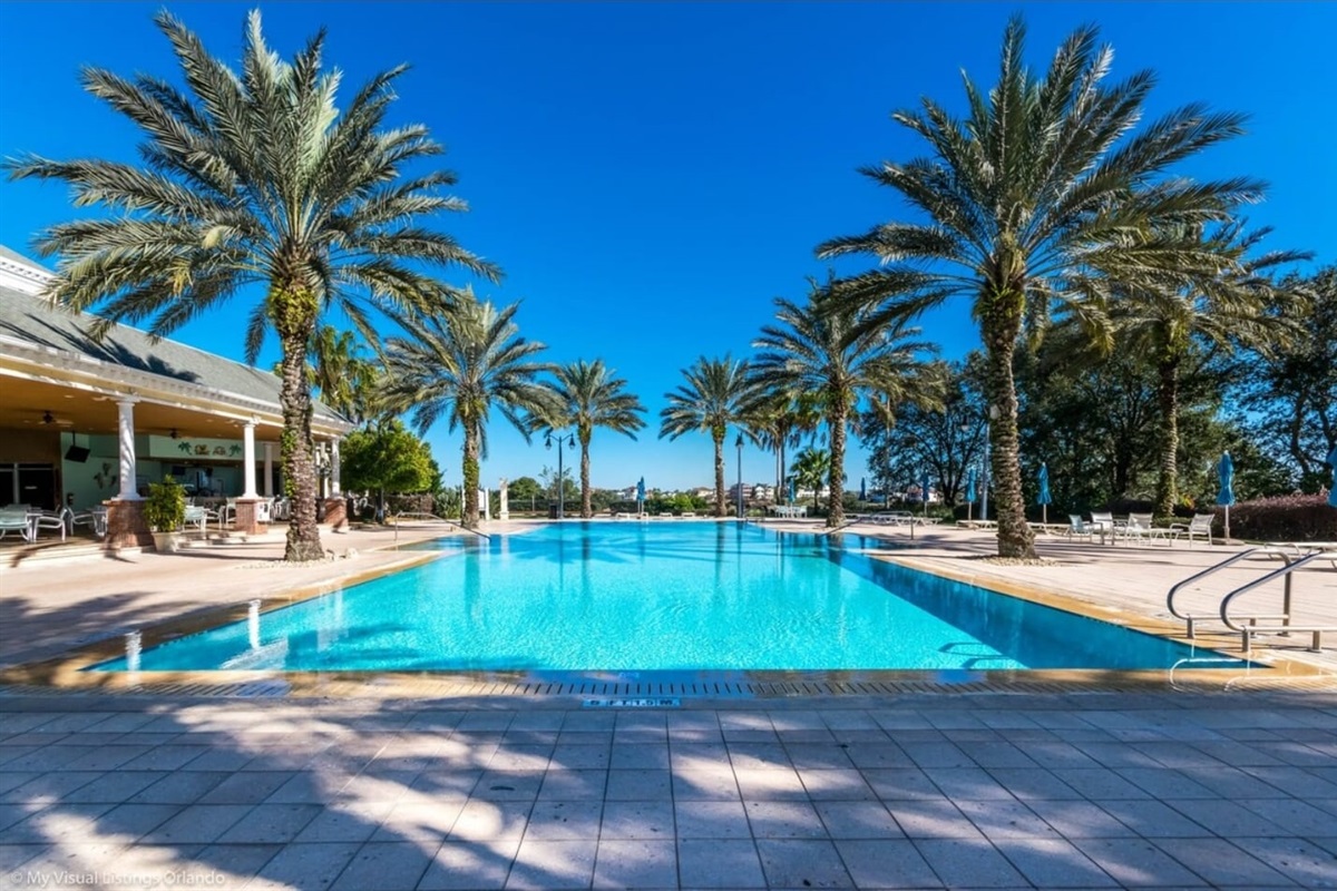 You have access to 5 different pools throughout the resort