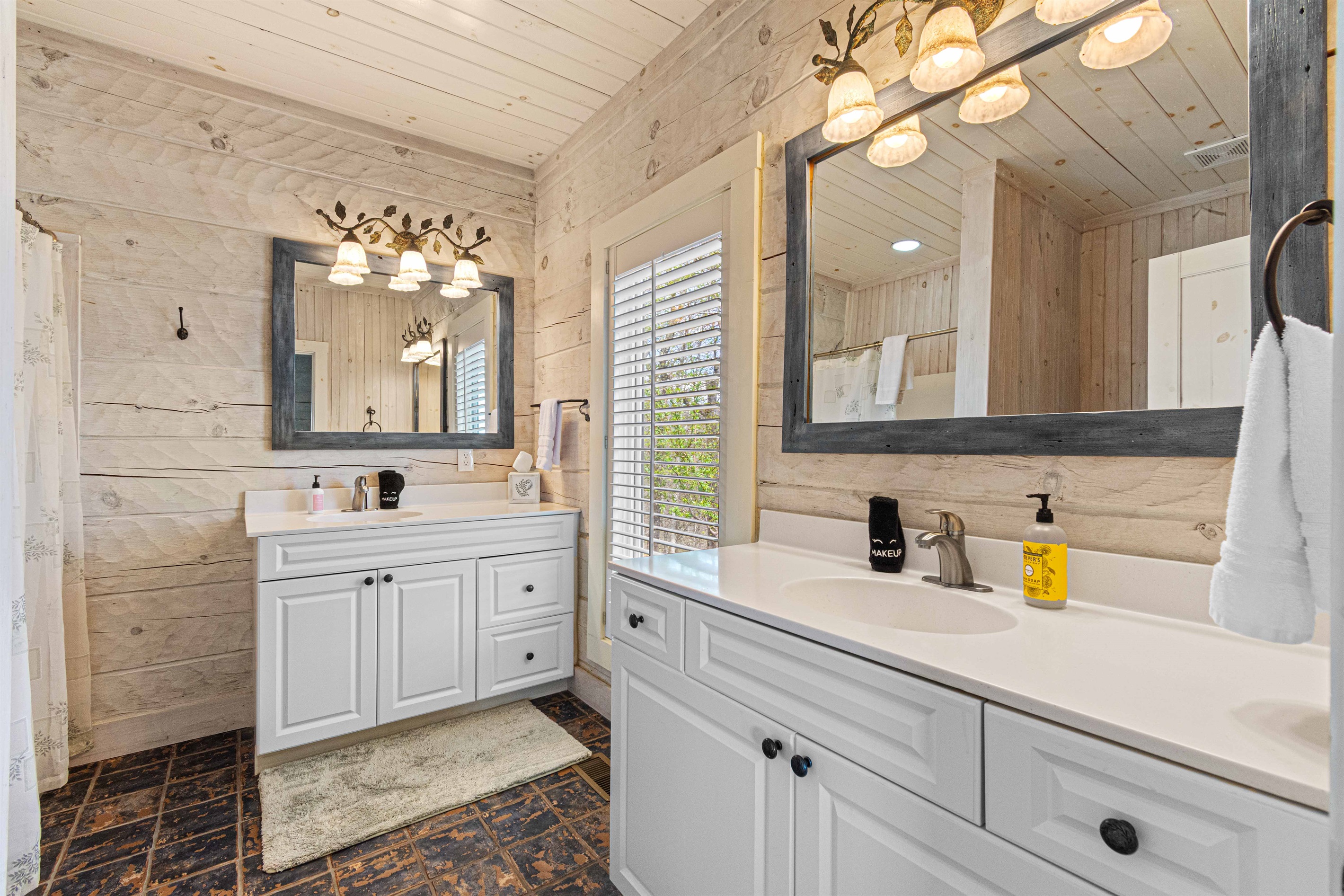 Full Bathroom 2: Enjoy a stylish retreat with double sinks and natural light streaming in!
