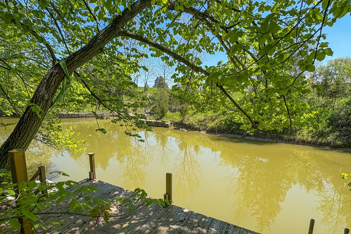 Bring your boat and dock here