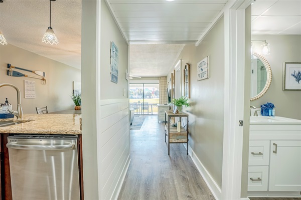 Entryway from front door