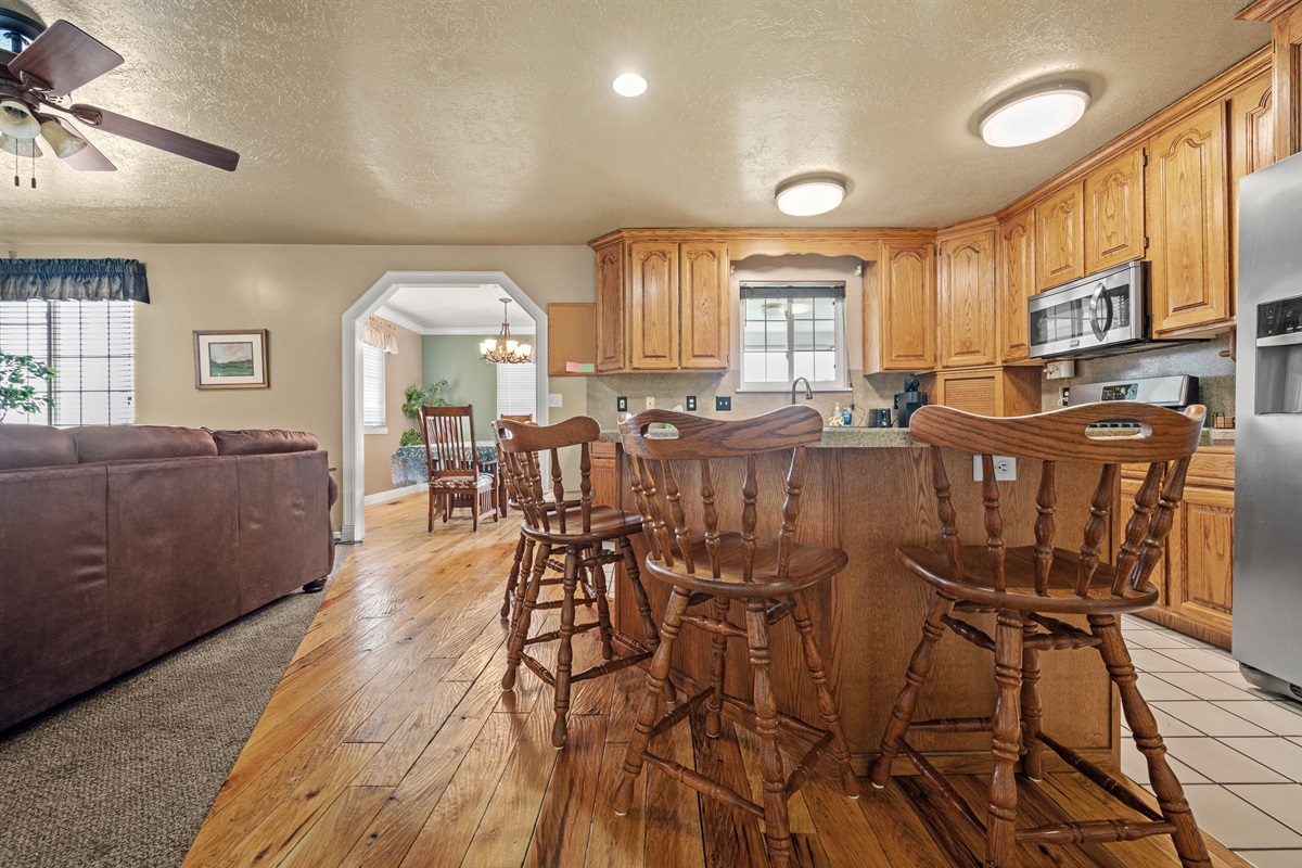 Main Level Kitchen Island