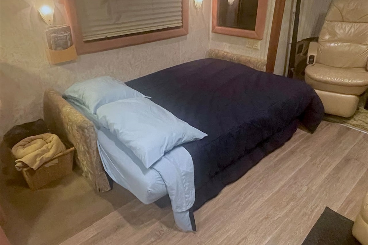 Couch/Sofa Bed made up