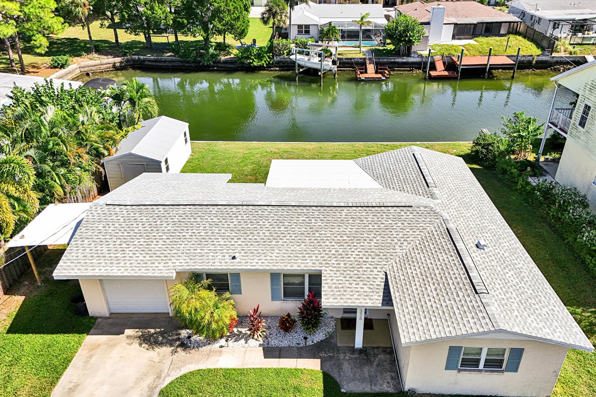 3 bedroom 1 bath home on canal leading to the Gulf!