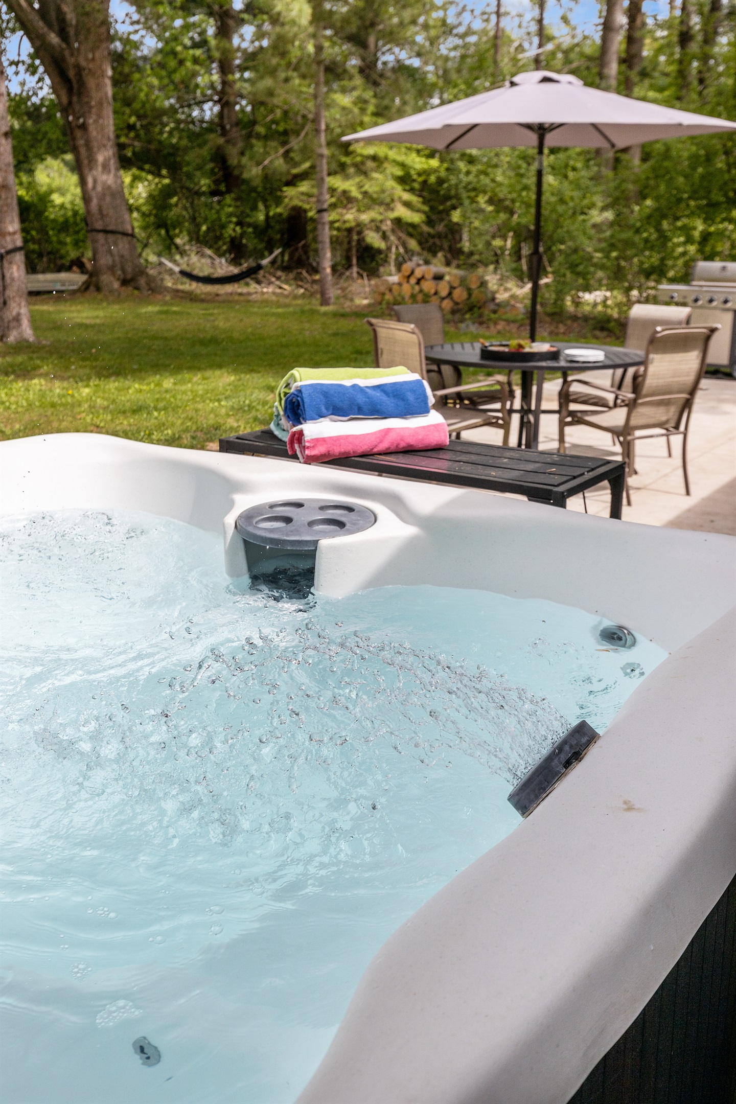 Dine al fresco and make every meal part of the vacation experience.