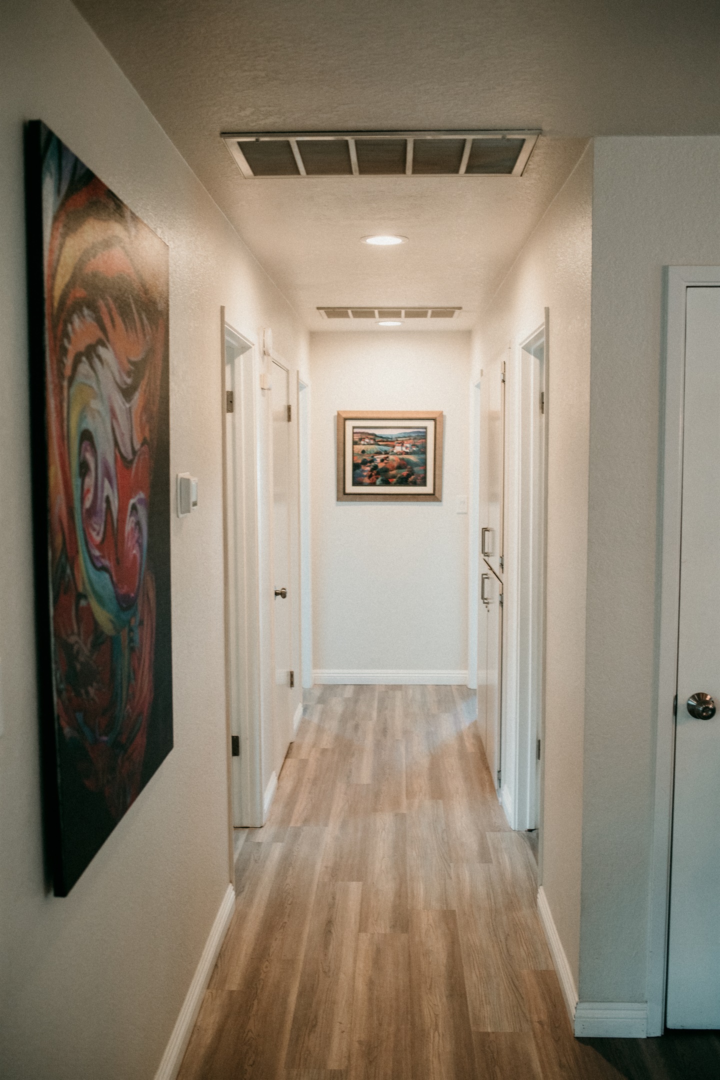 Polished hallway designed for effortless transitions.