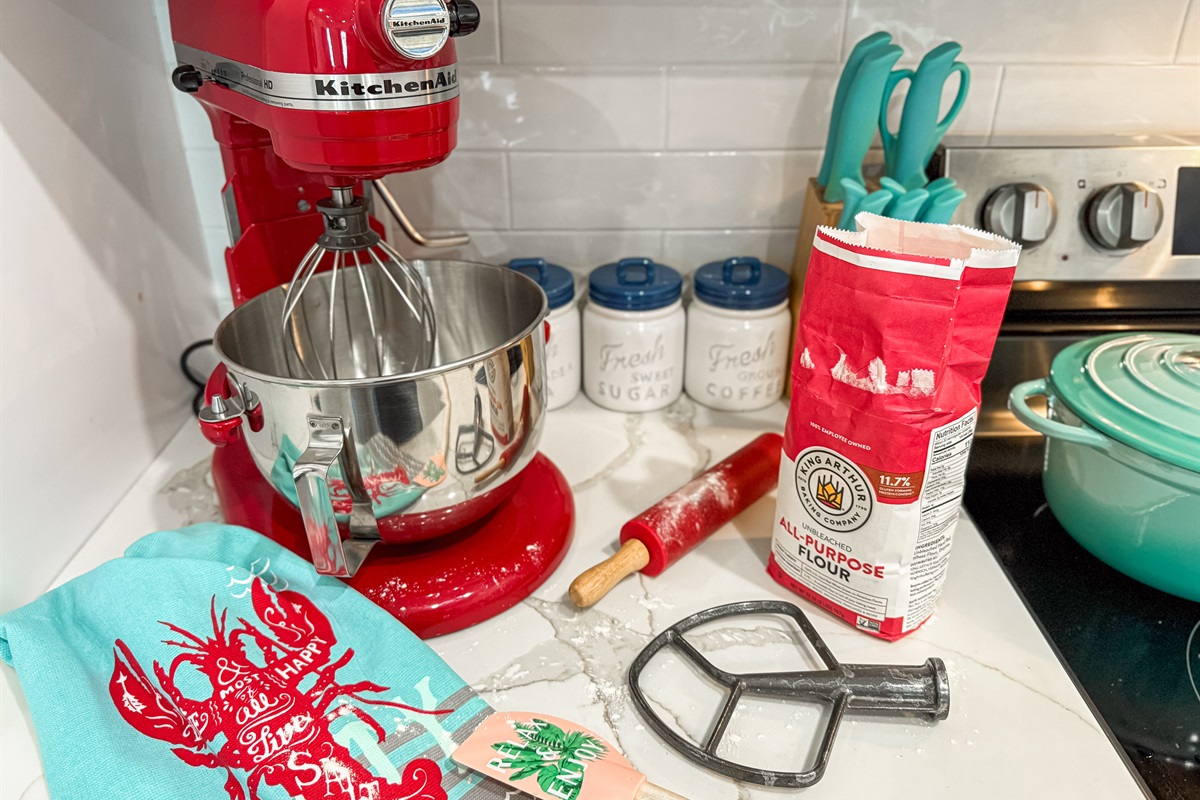 And a variety of kitchen gadgets!