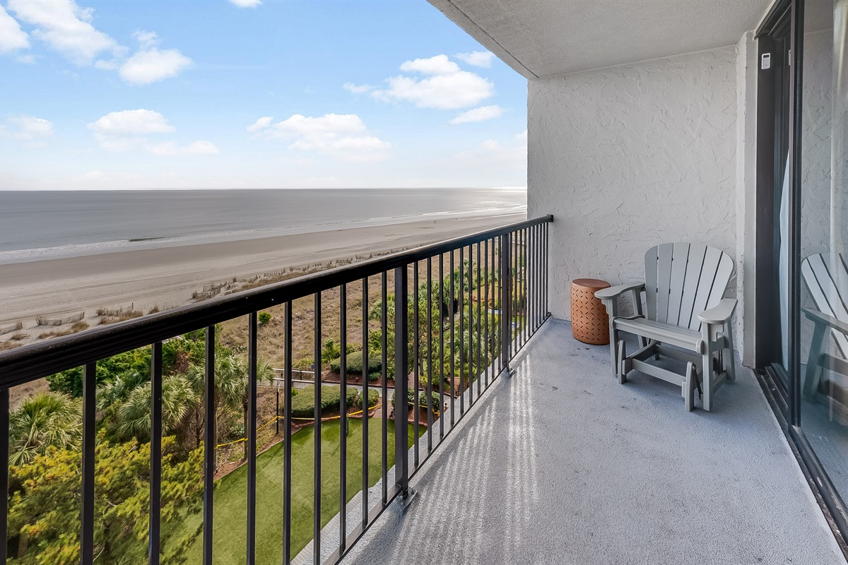 Amazing View from the Balcony!