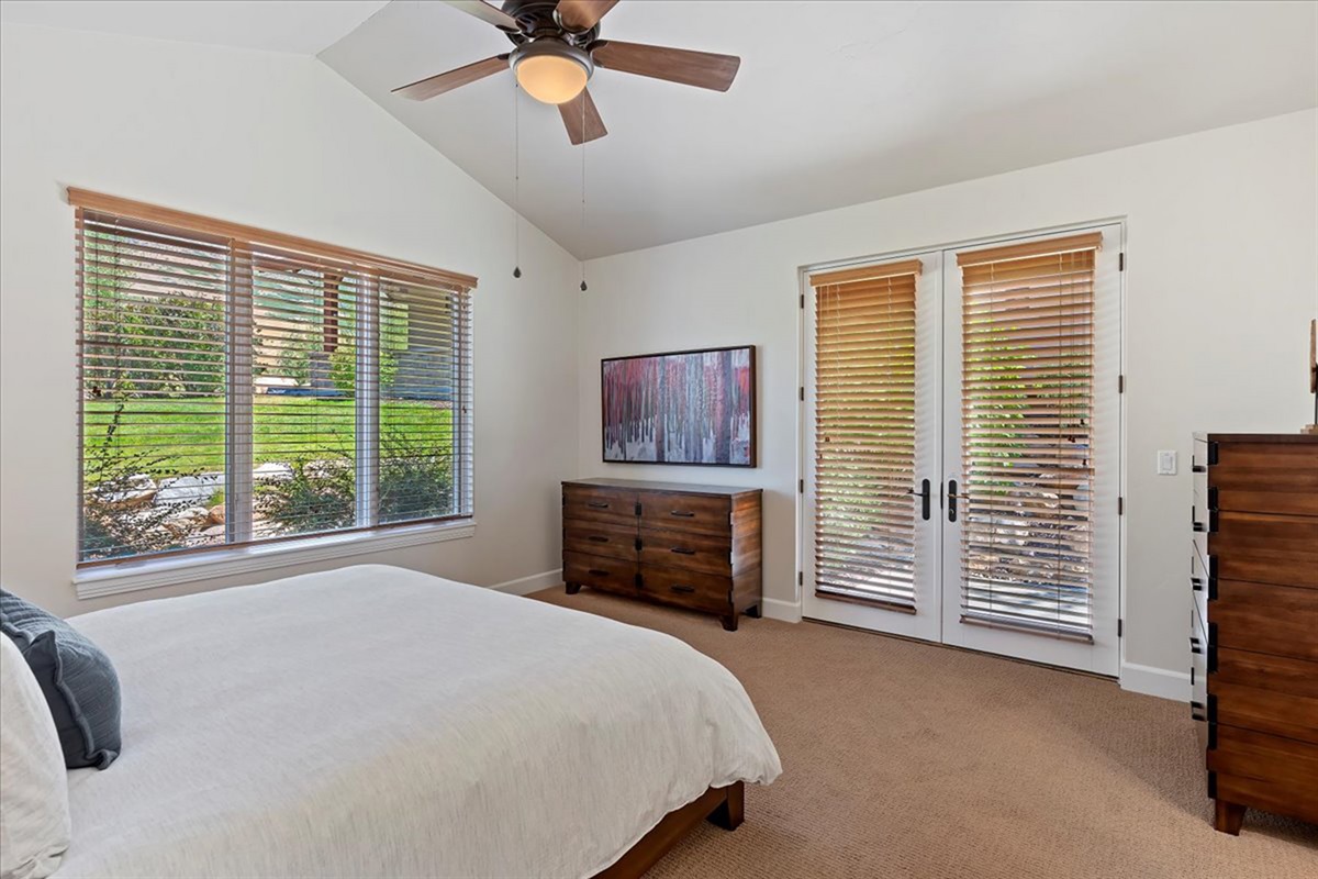 Wake up to soft natural light and quiet surroundings—your private retreat to recharge each morning.