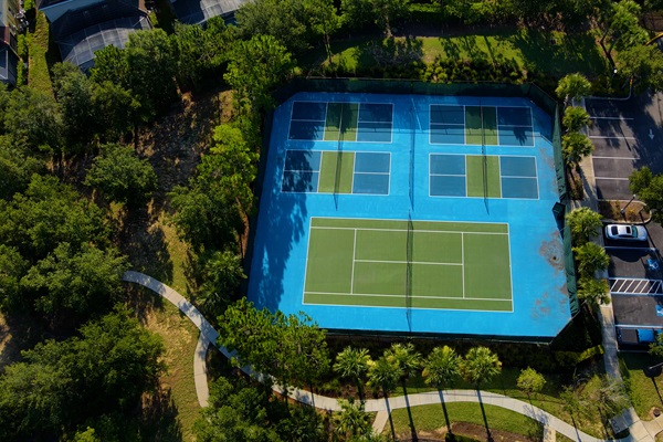 Solterra Resort Tennis and Pickleball courts for added fun