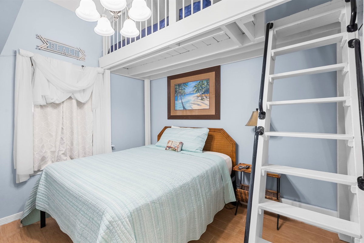 Guest Bedroom with loft