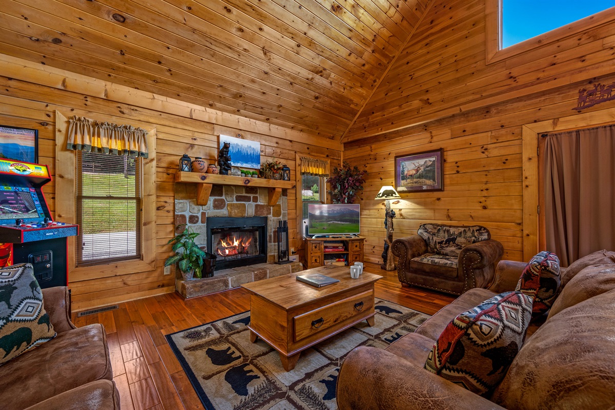 A warm, welcoming space to gather with family and friends