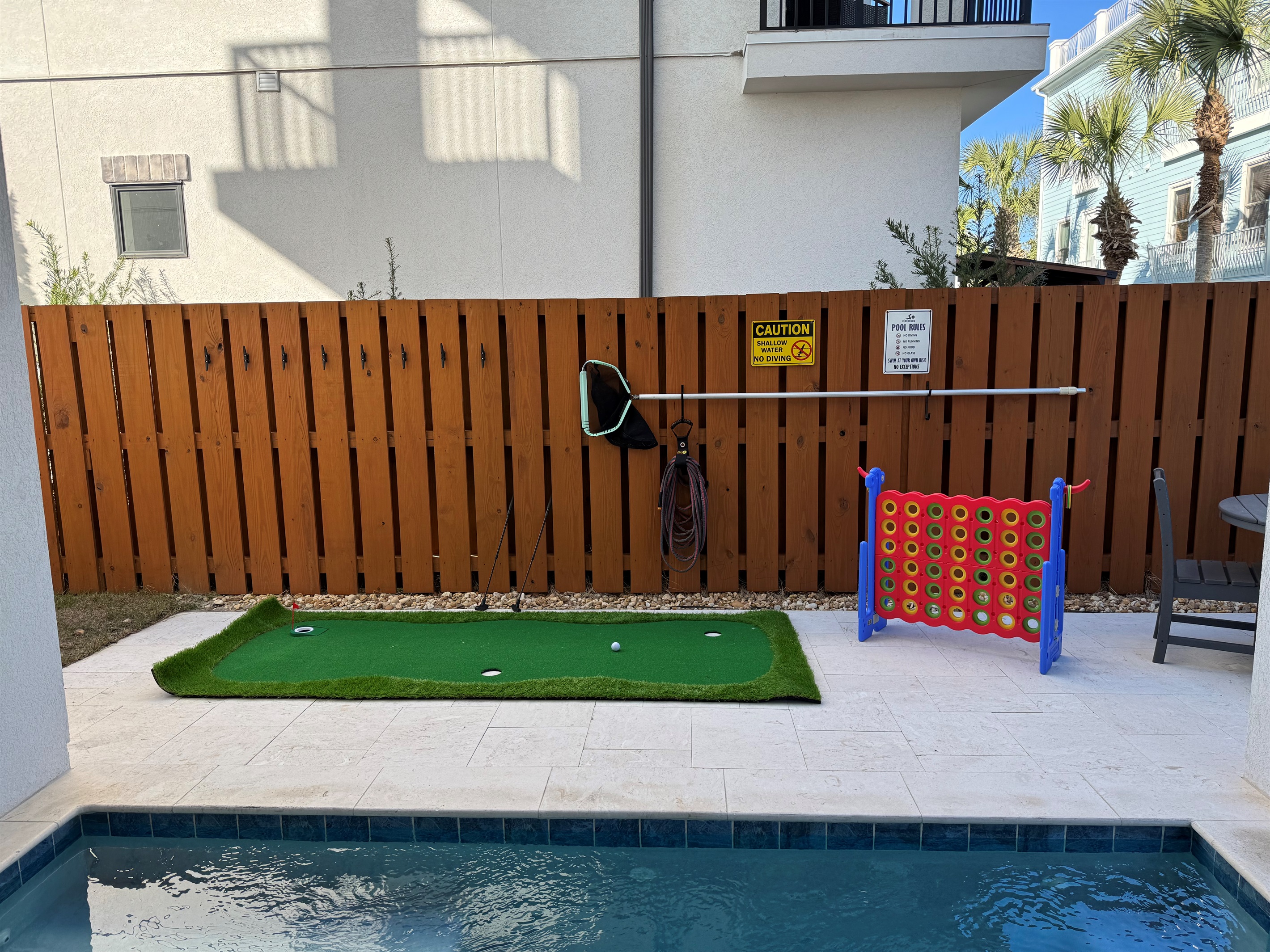 Putting Green and Tic-Tac-Toe