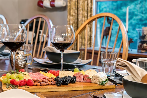 The perfect spot for grazing, giggling, and that second glass of wine