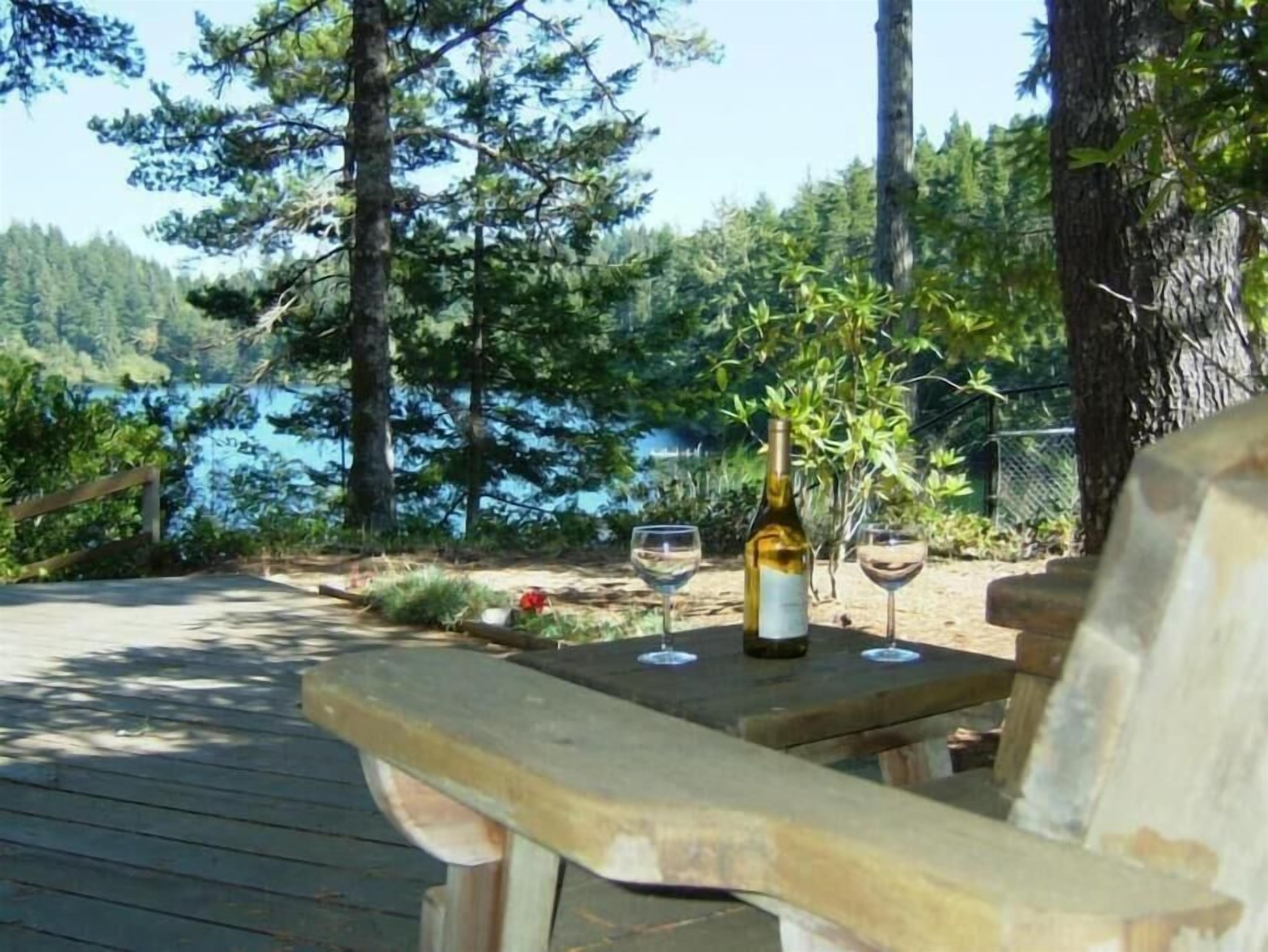 deck off the living/dining room