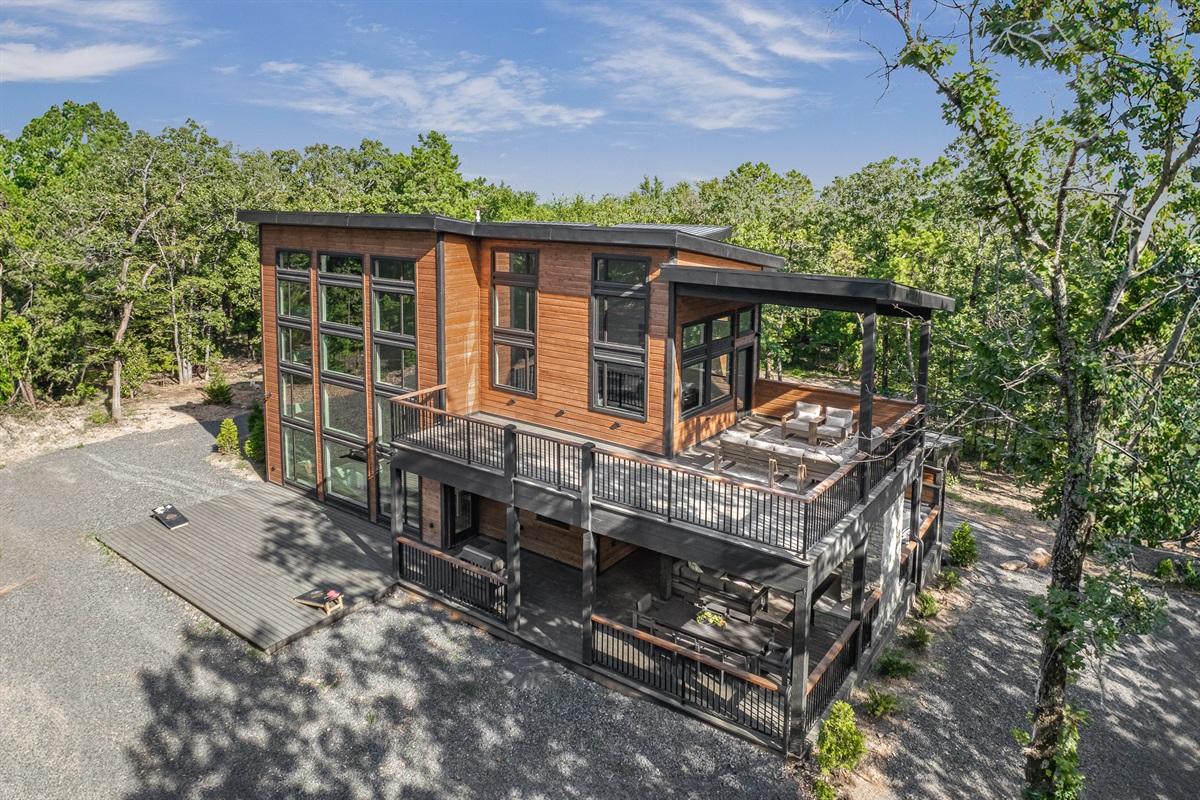 Large wrap-around balcony. Perfect for morning coffee, relaxing afternoons, or sunset cocktails