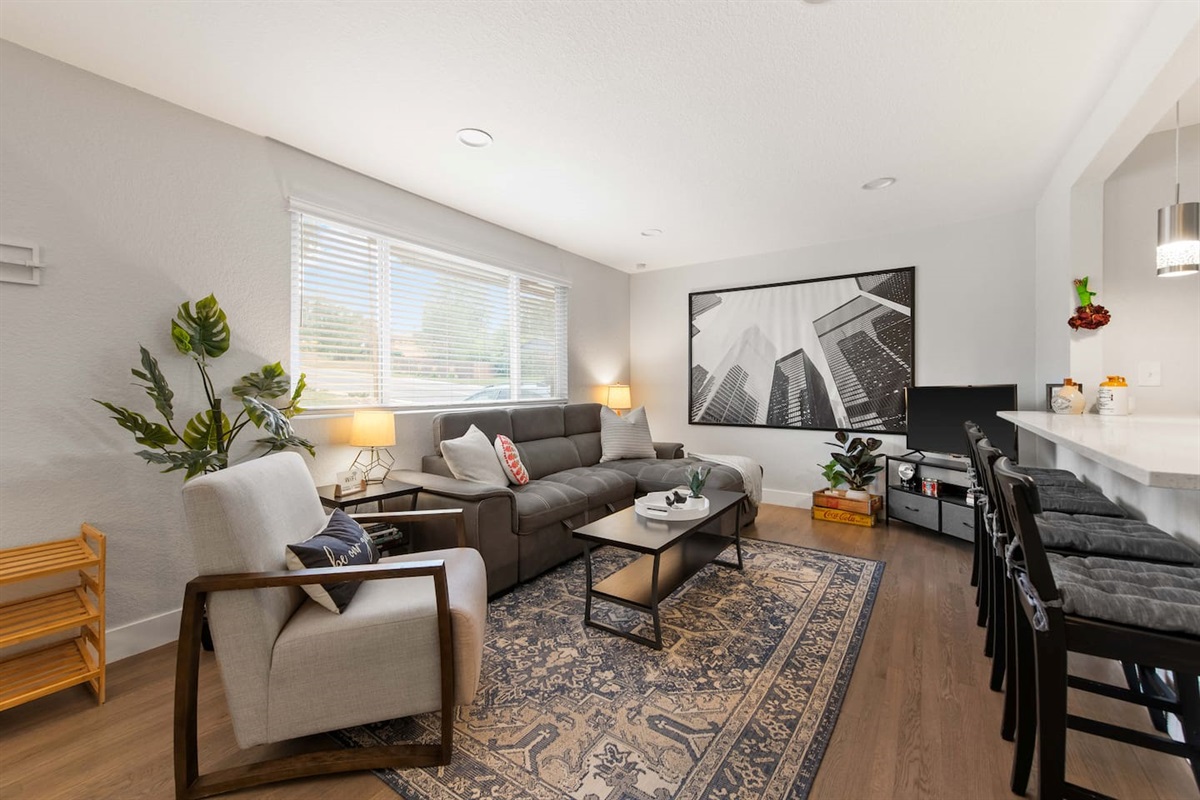Main living room and foyer