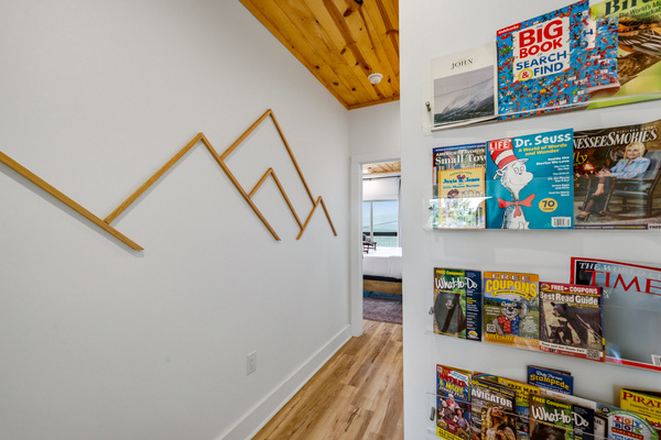 Magazine/Book Rack 2nd floor. 