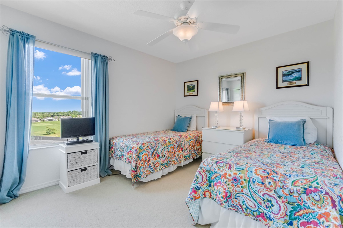 The first second floor twin bedroom is being themed with Mickey and friends.