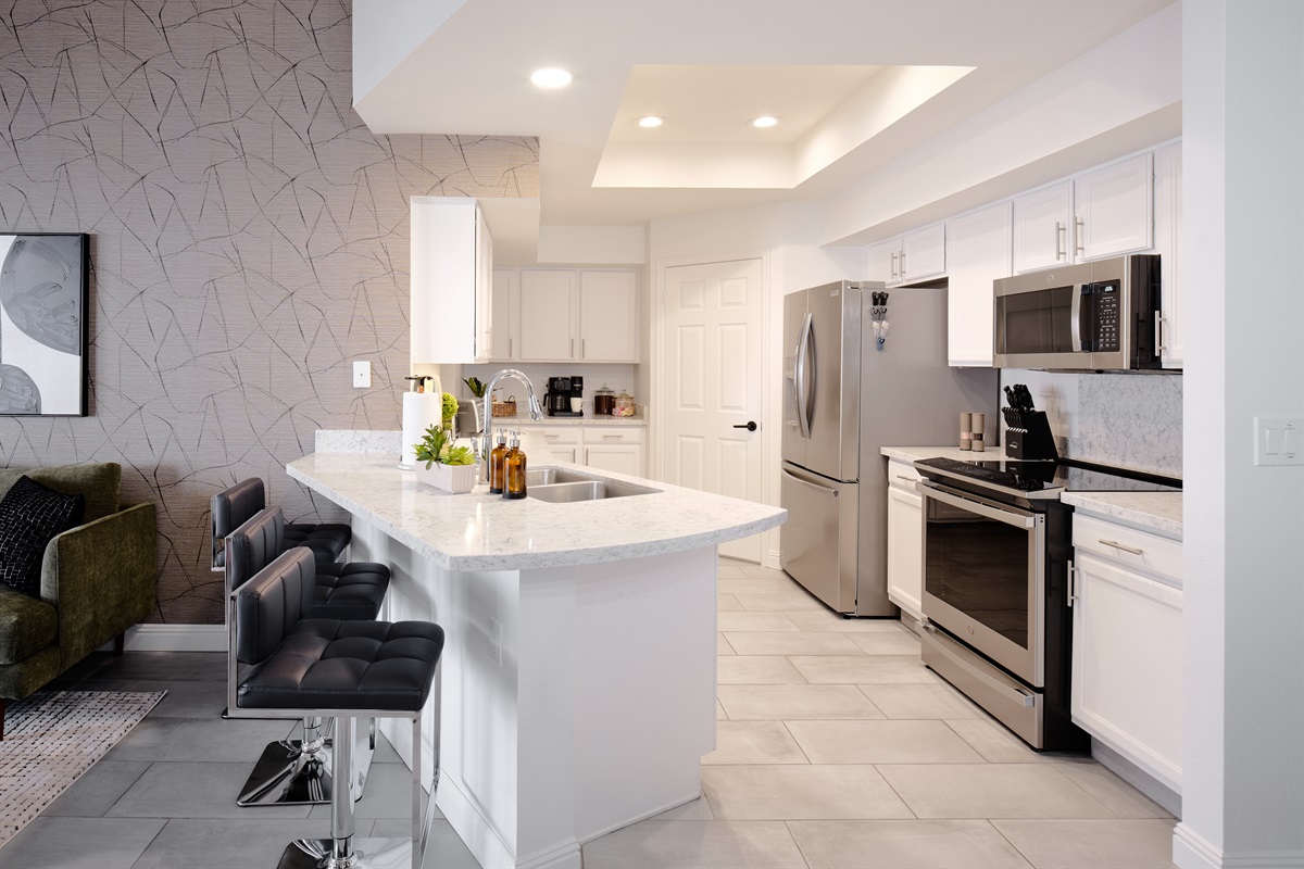 New Stainless Steel Appliances