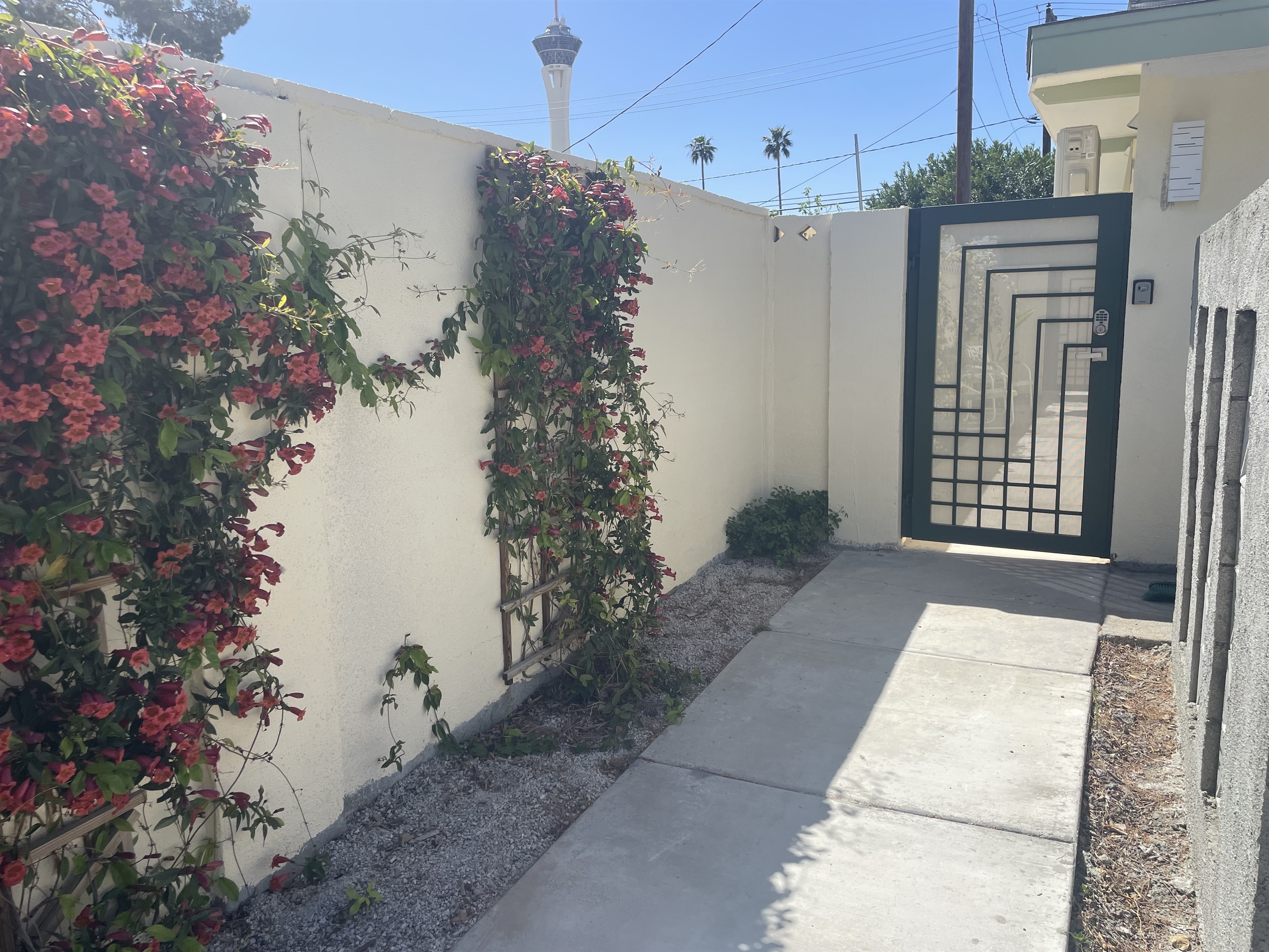 Patio Entry Door / Key Code Access