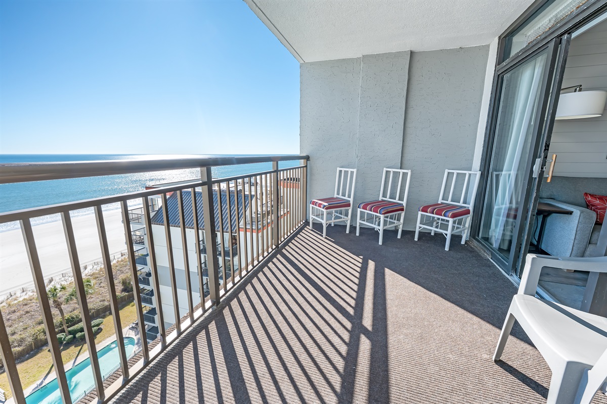 Breathtaking Views from Balcony!