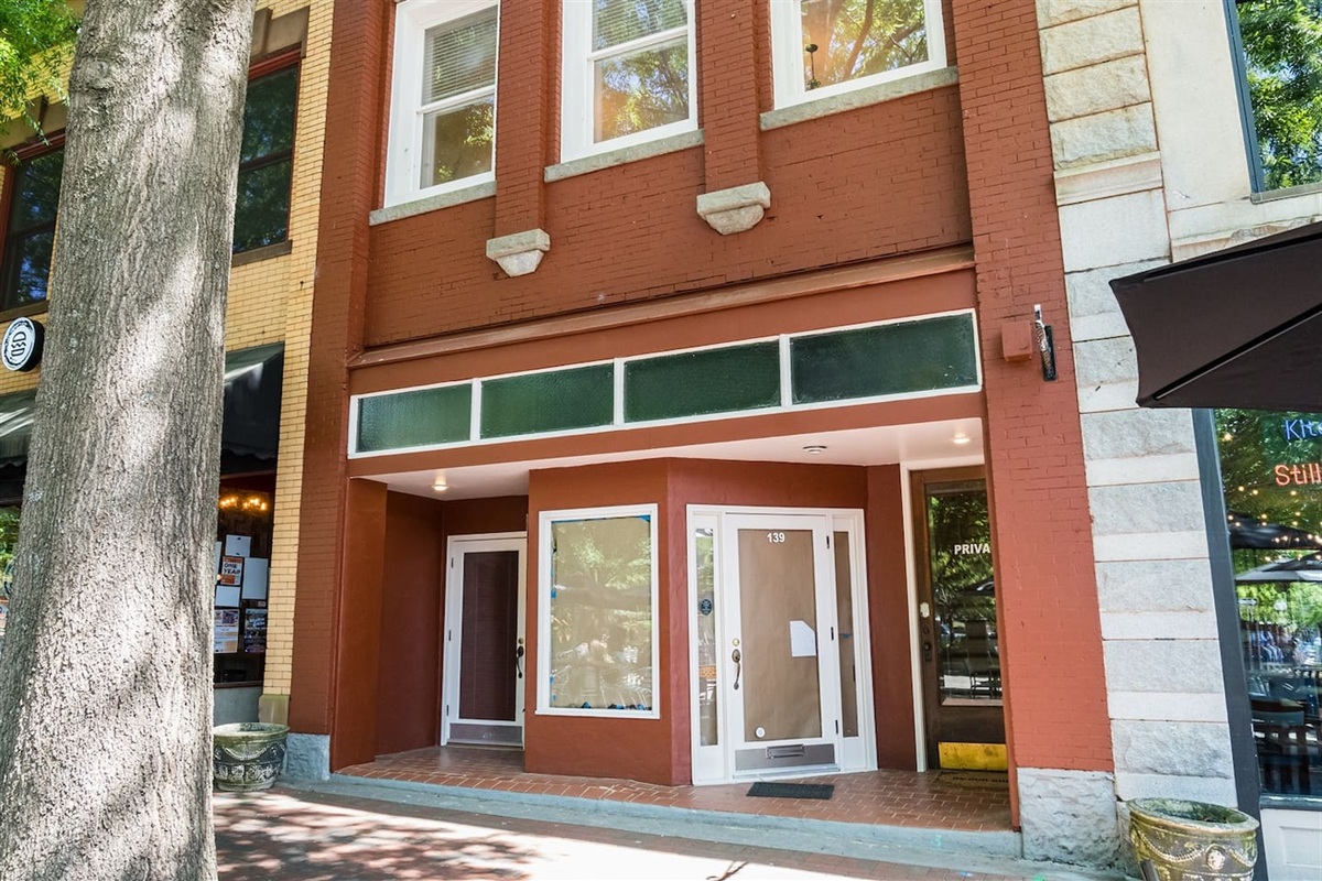 Home right in the middle of downtown! The location can't be beat!