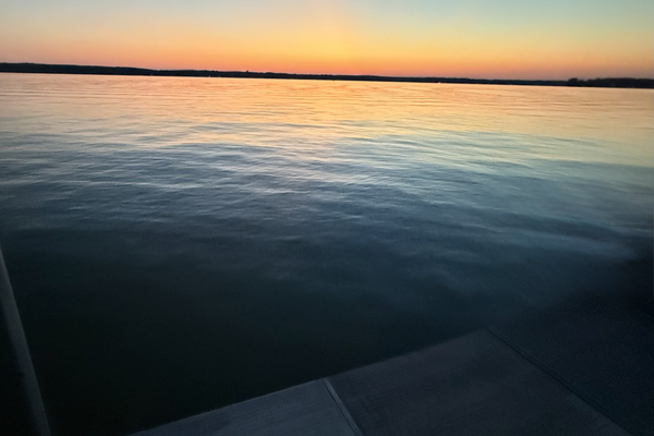 View from the dock