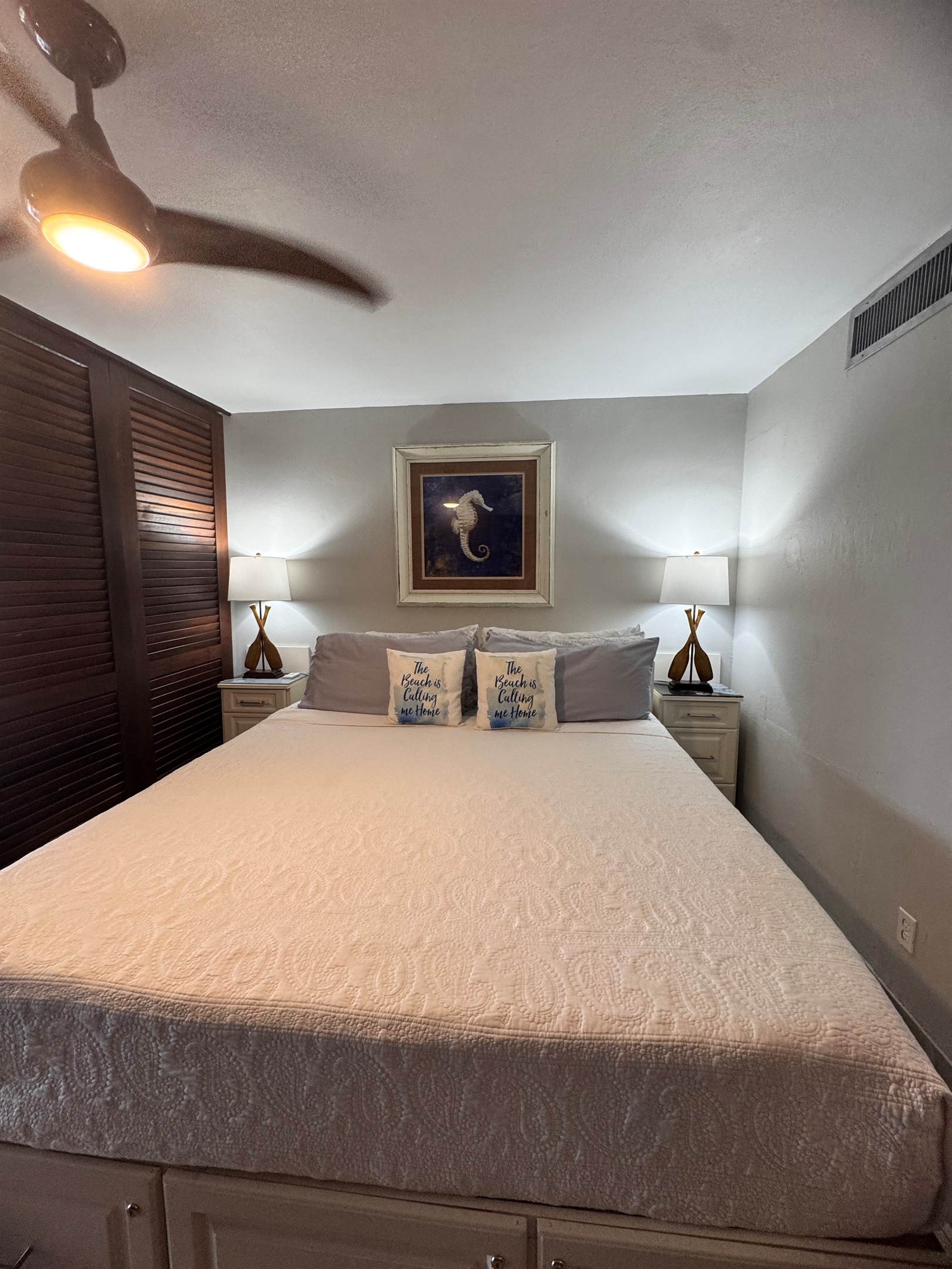 Comfy King Bed