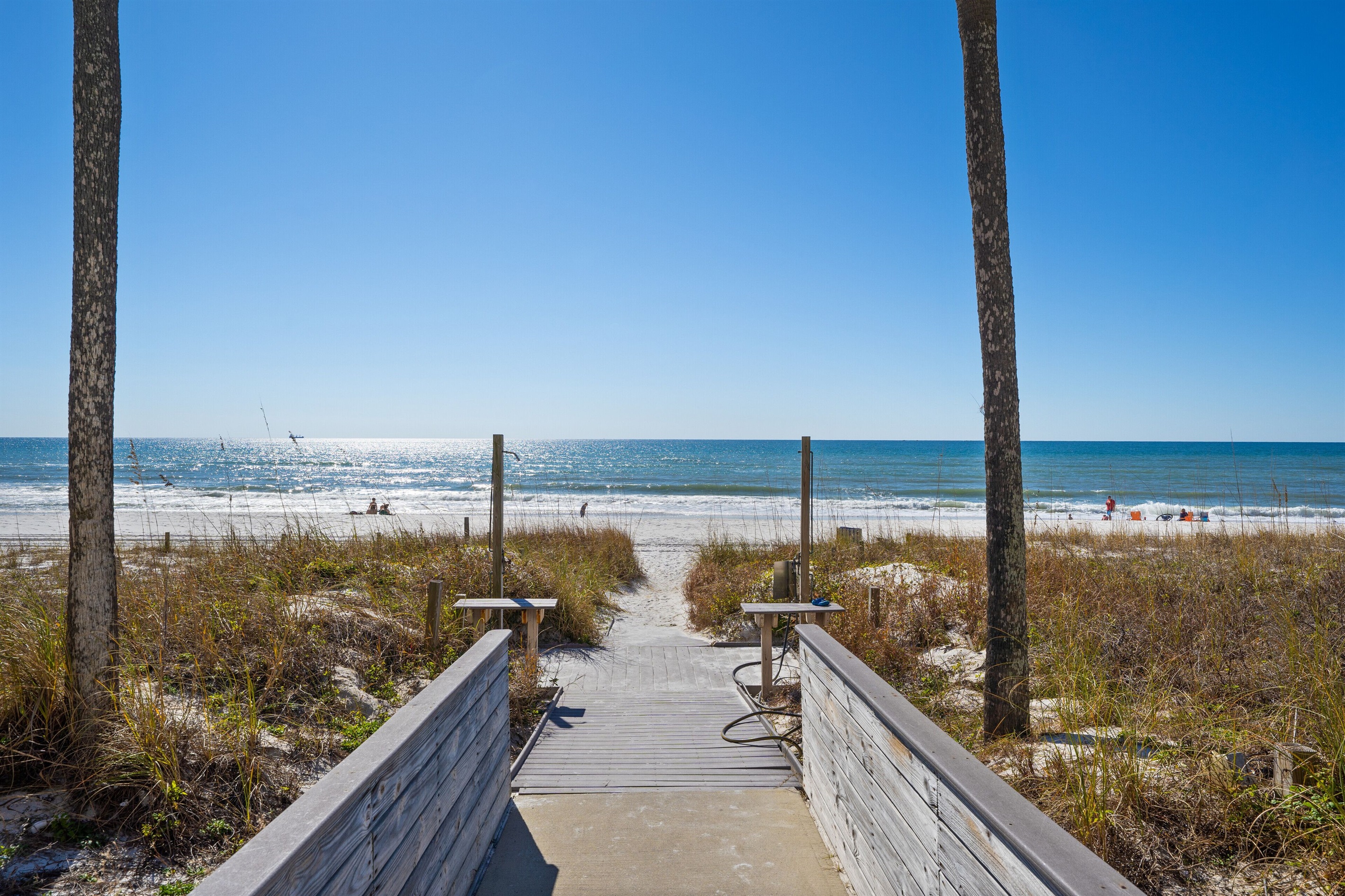 Beach access to our 1500 feet of private beach for your beaching measure!!