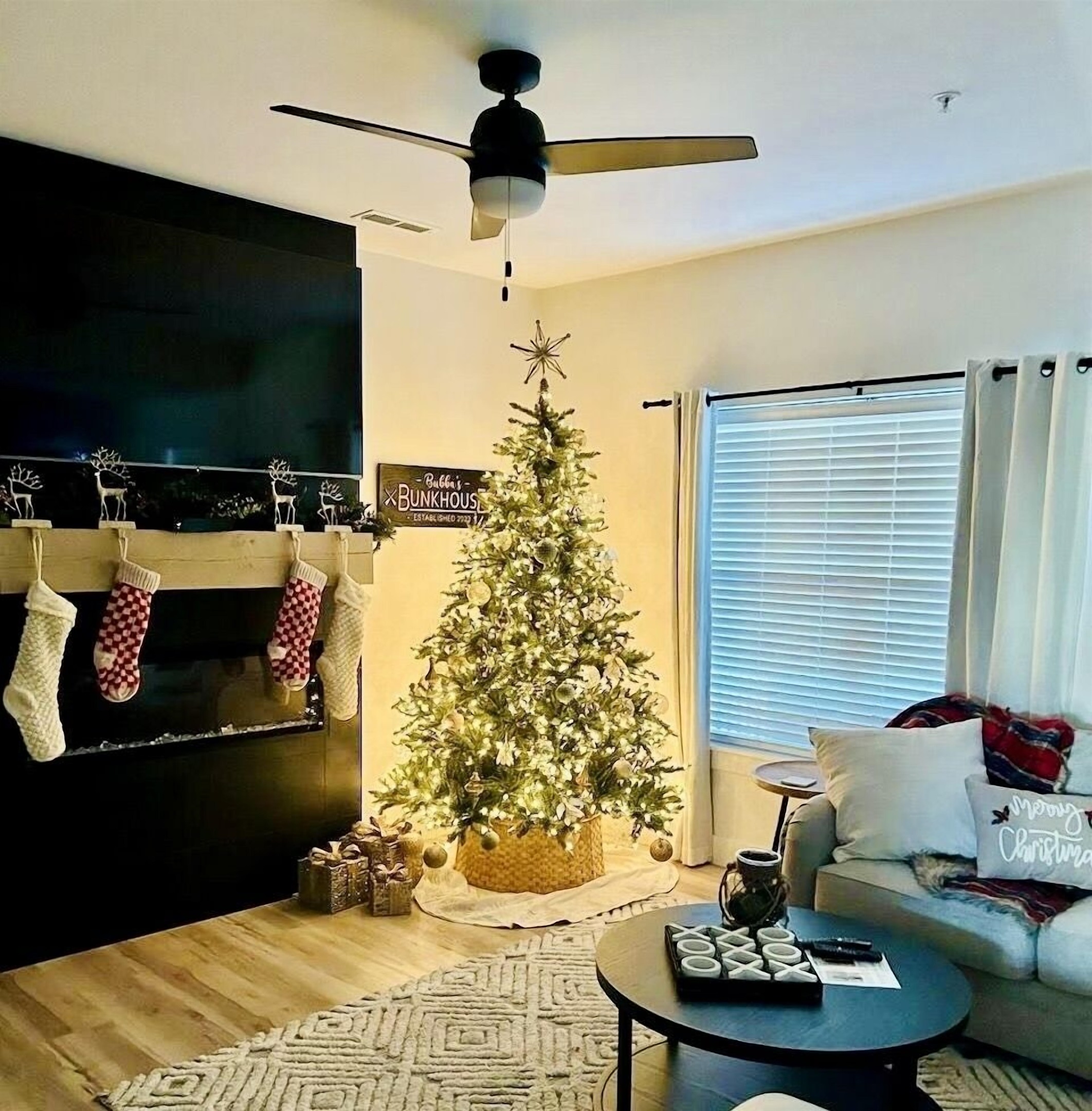 Decorated for Christmas!