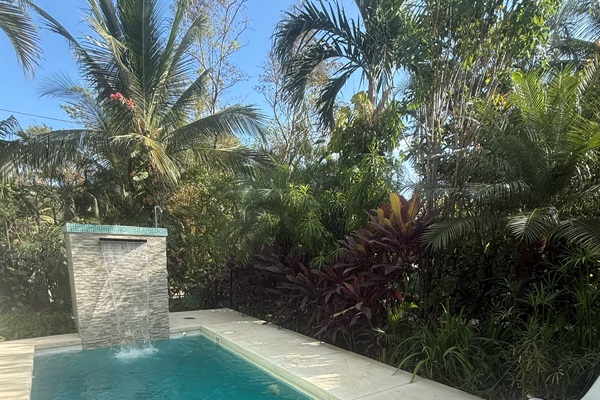 5 foot deep private plunge pool