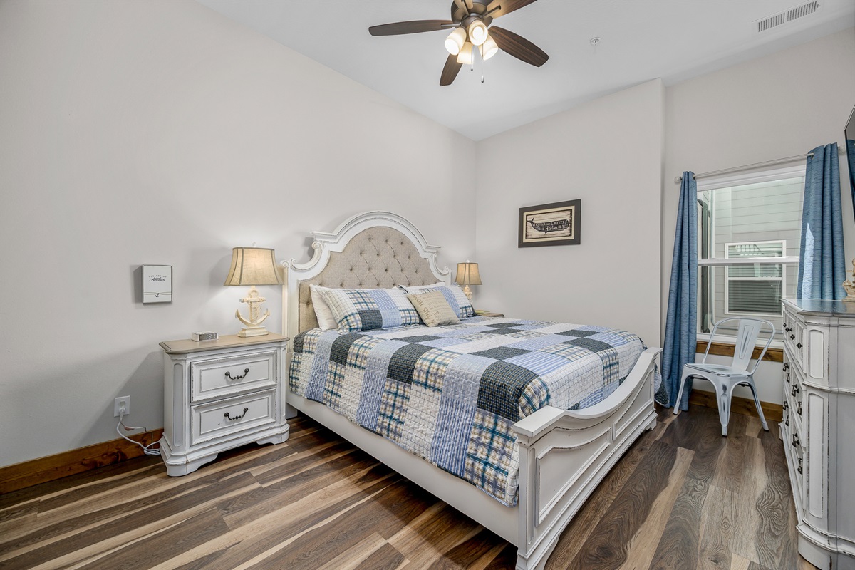 Lower level: Diana Barry room with King bed and ensuite bathroom