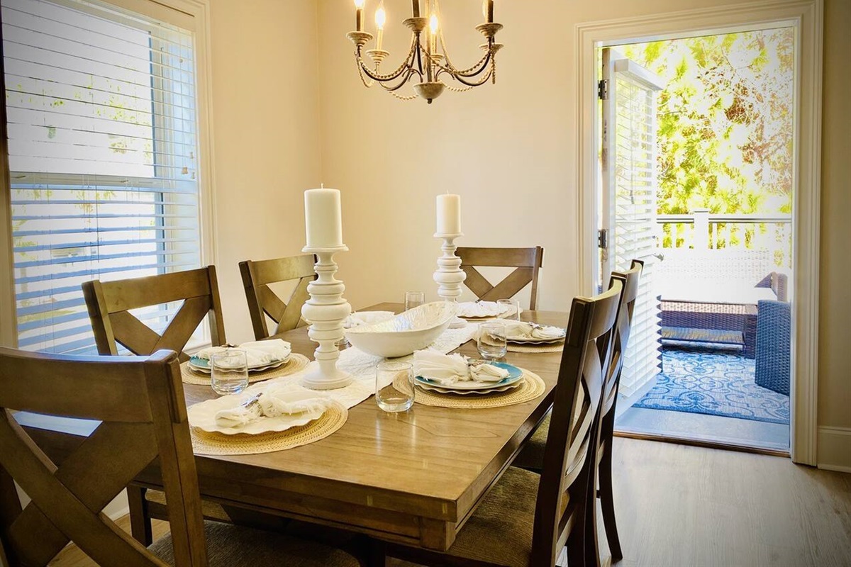 Dining Table seating for 8