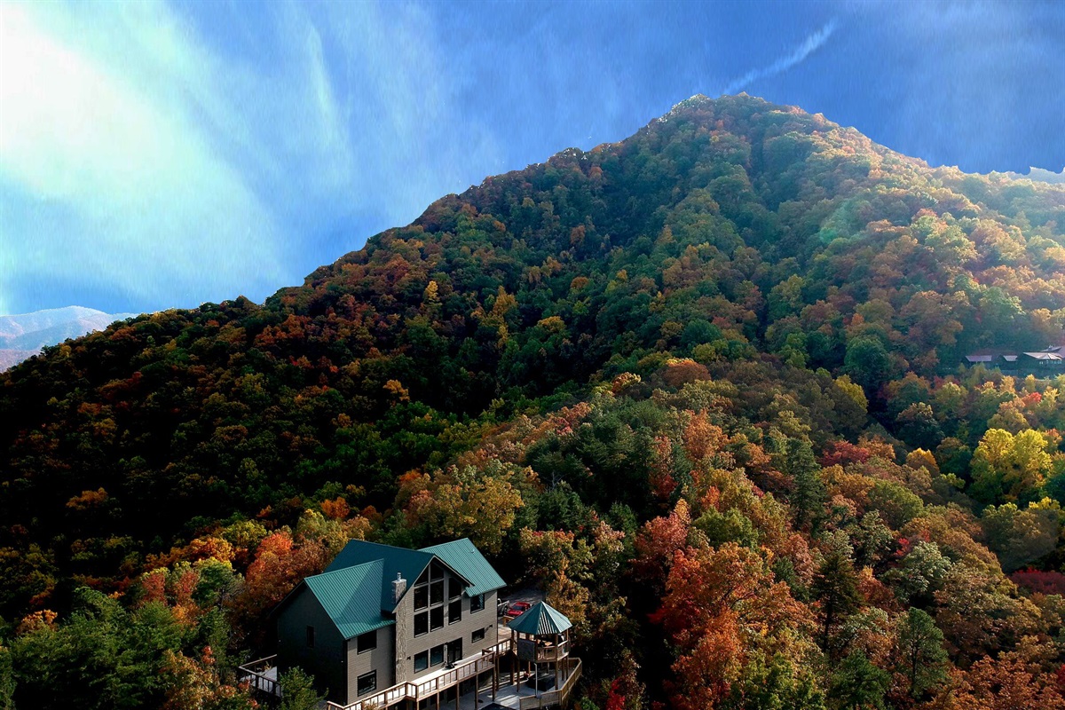 Pimalai Lodge is located on top of the ridge with 360 views!
