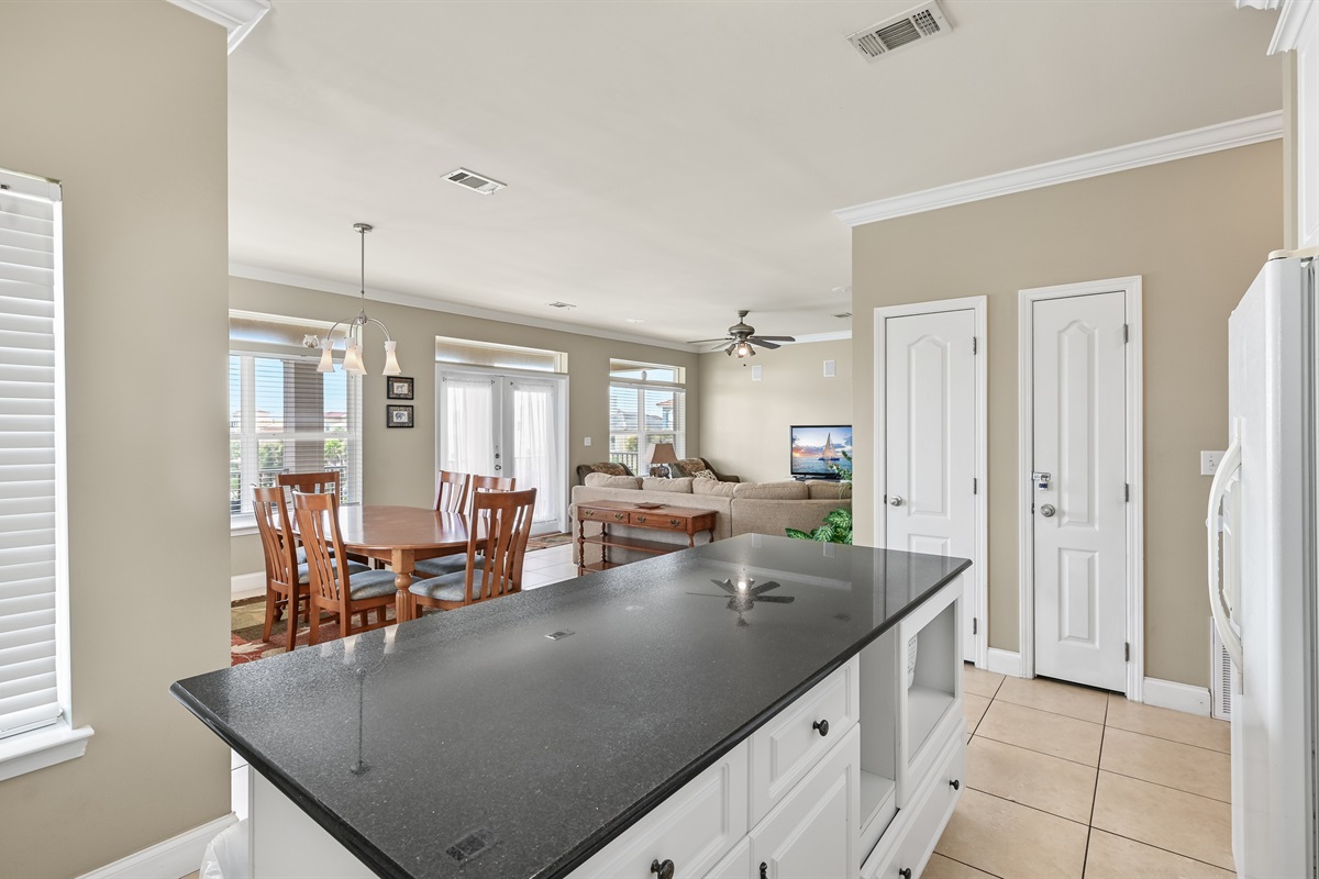 Full Kitchen #3 (Third Floor) – Fully stocked for group meals