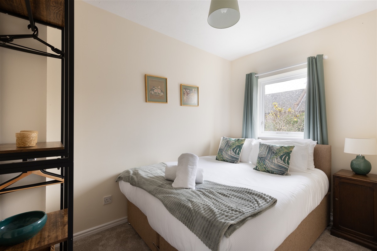 Bedroom with king bed