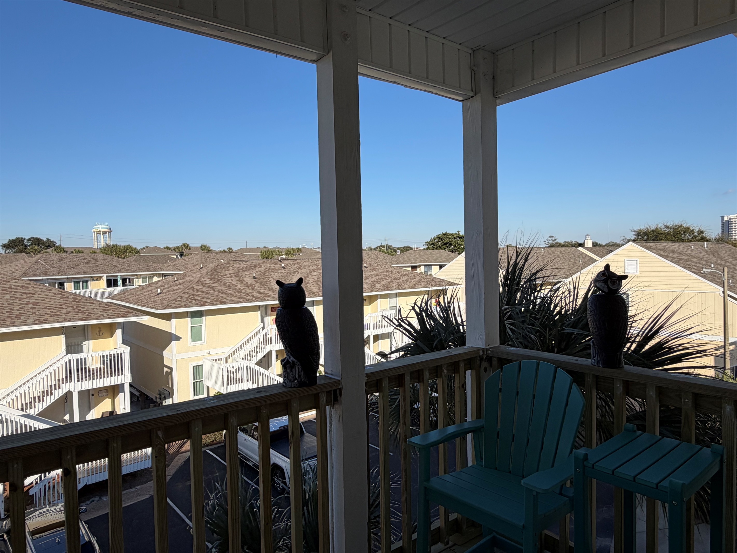 View of the entrance to the unit.