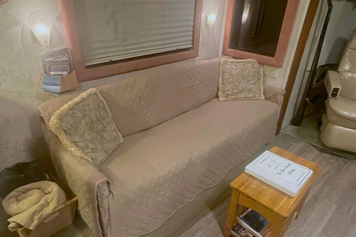 Couch/Sofa Bed and Table/Mobile Island