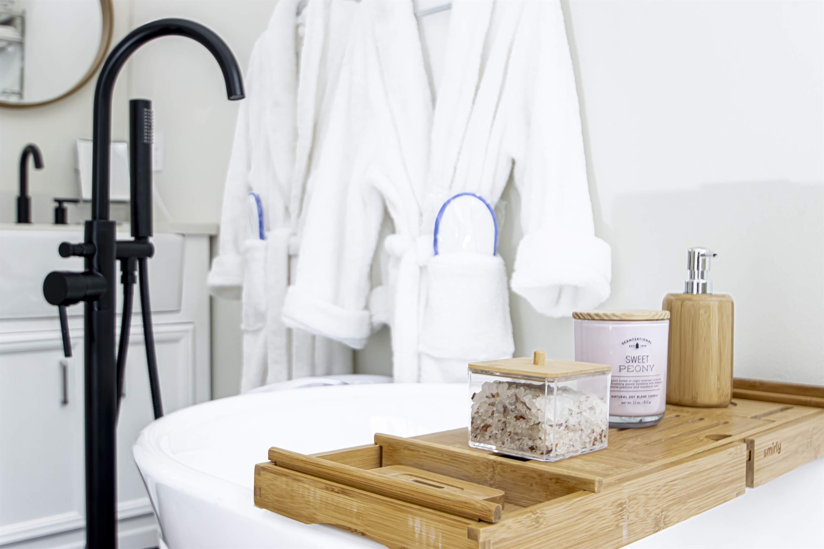 Soaking Tub Bath Salts and Bubble bath