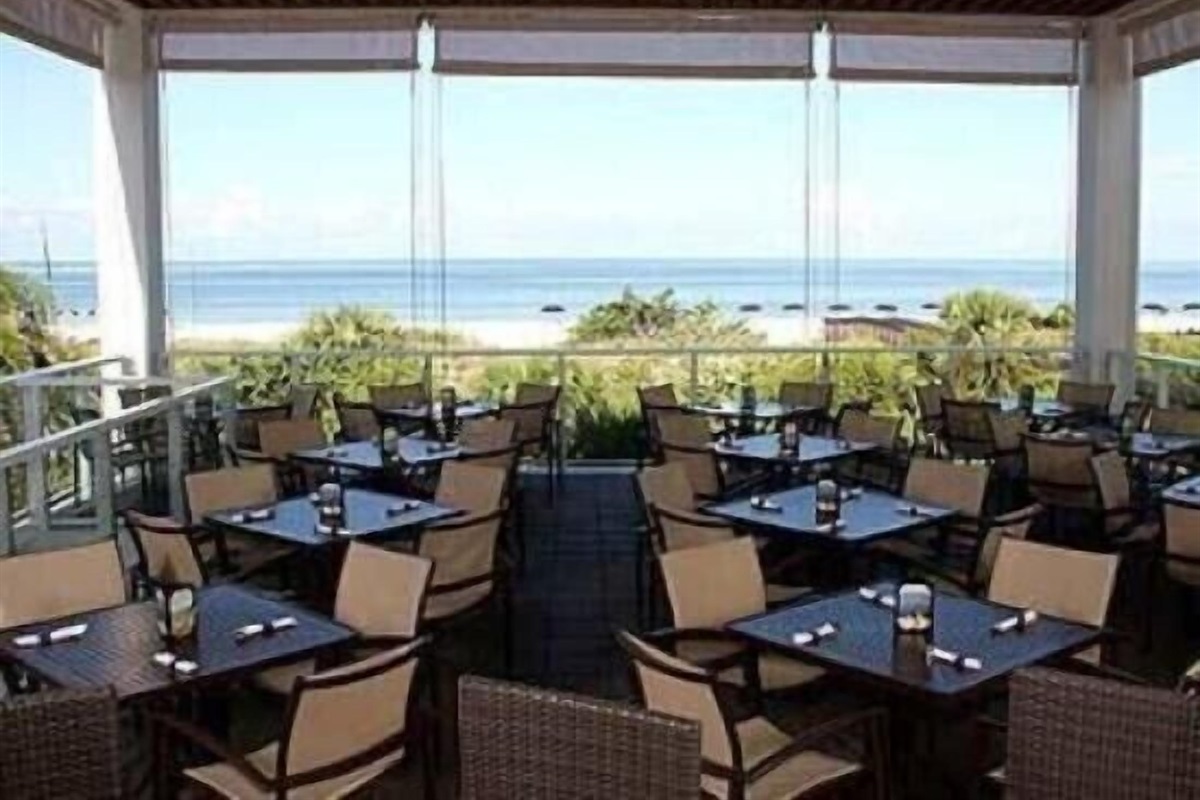 Stilts Restaurant, during the day w/ great views! Awesome beach walk, for lunch!