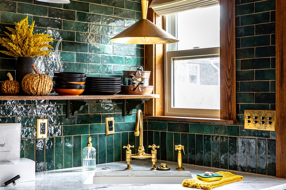 Elevate your cooking experience in a kitchen that's as stylish as it is functional.