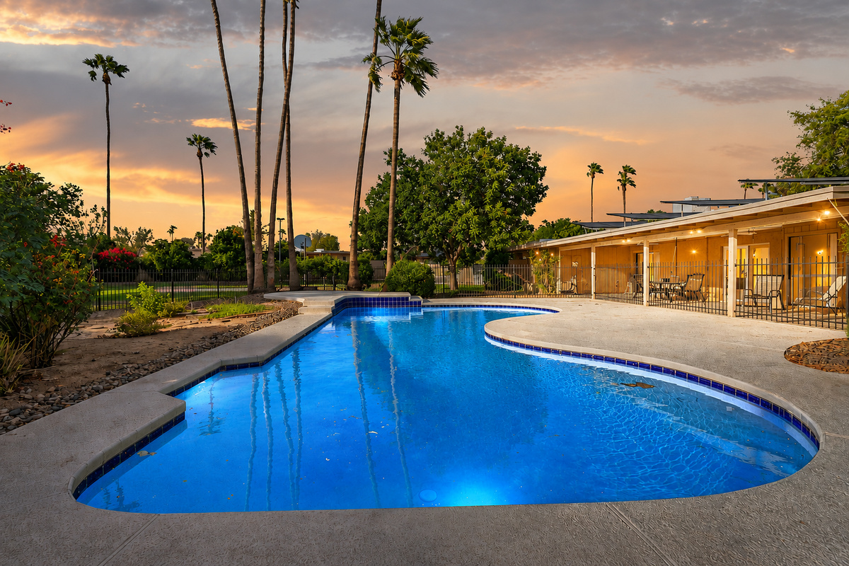 Scottsdale Oasis: 4bd | 3bth — Scottsdale Oasis | Pool, Pickleball + Basketball, Scottsdale, Arizona