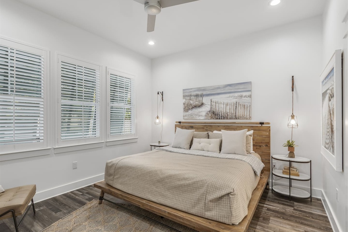 King Suite #1 (first floor)