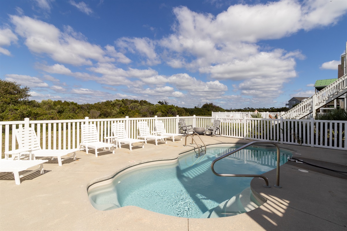 Awesome views from the pool area