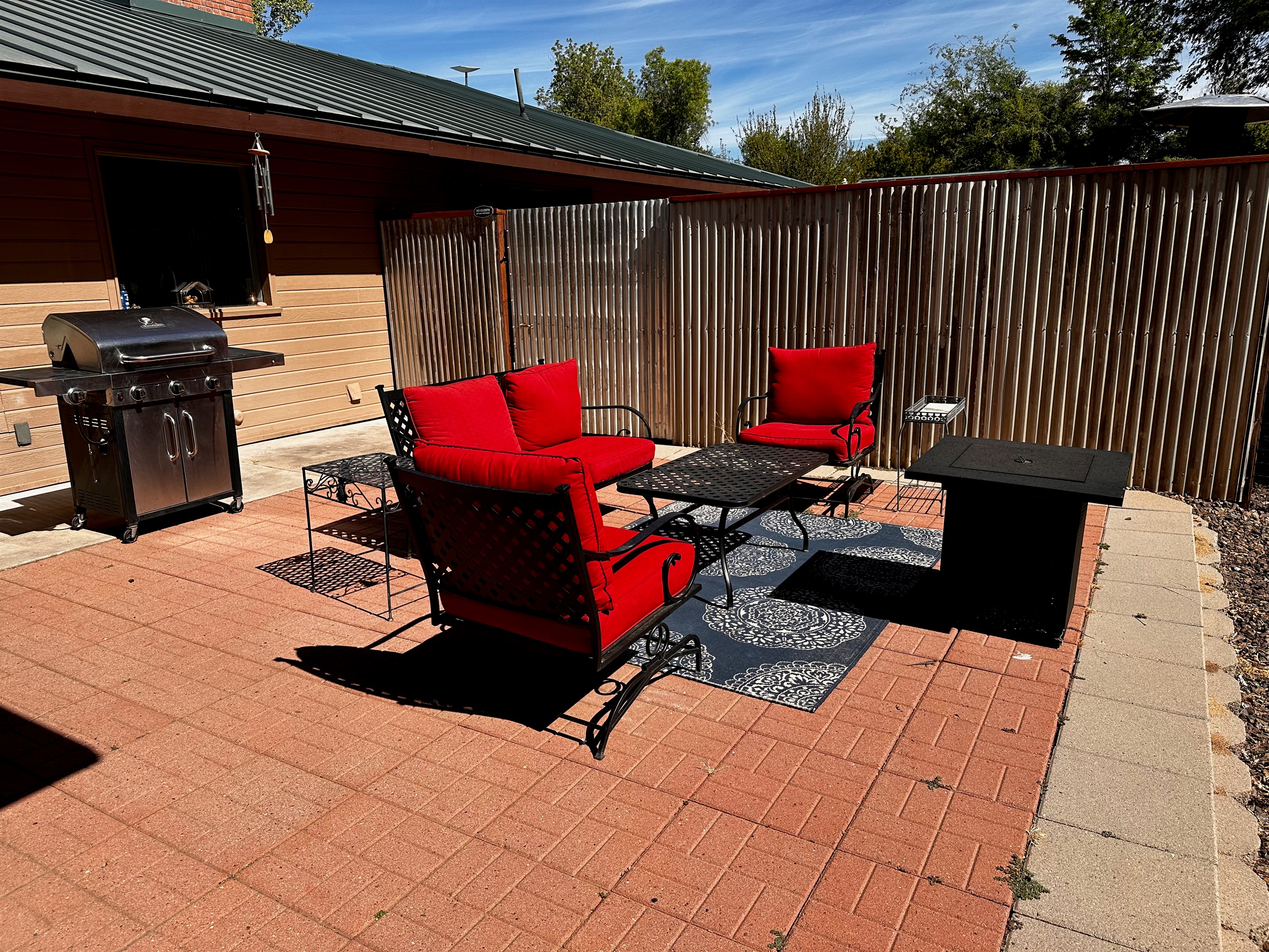 Patio furniture - under the skies