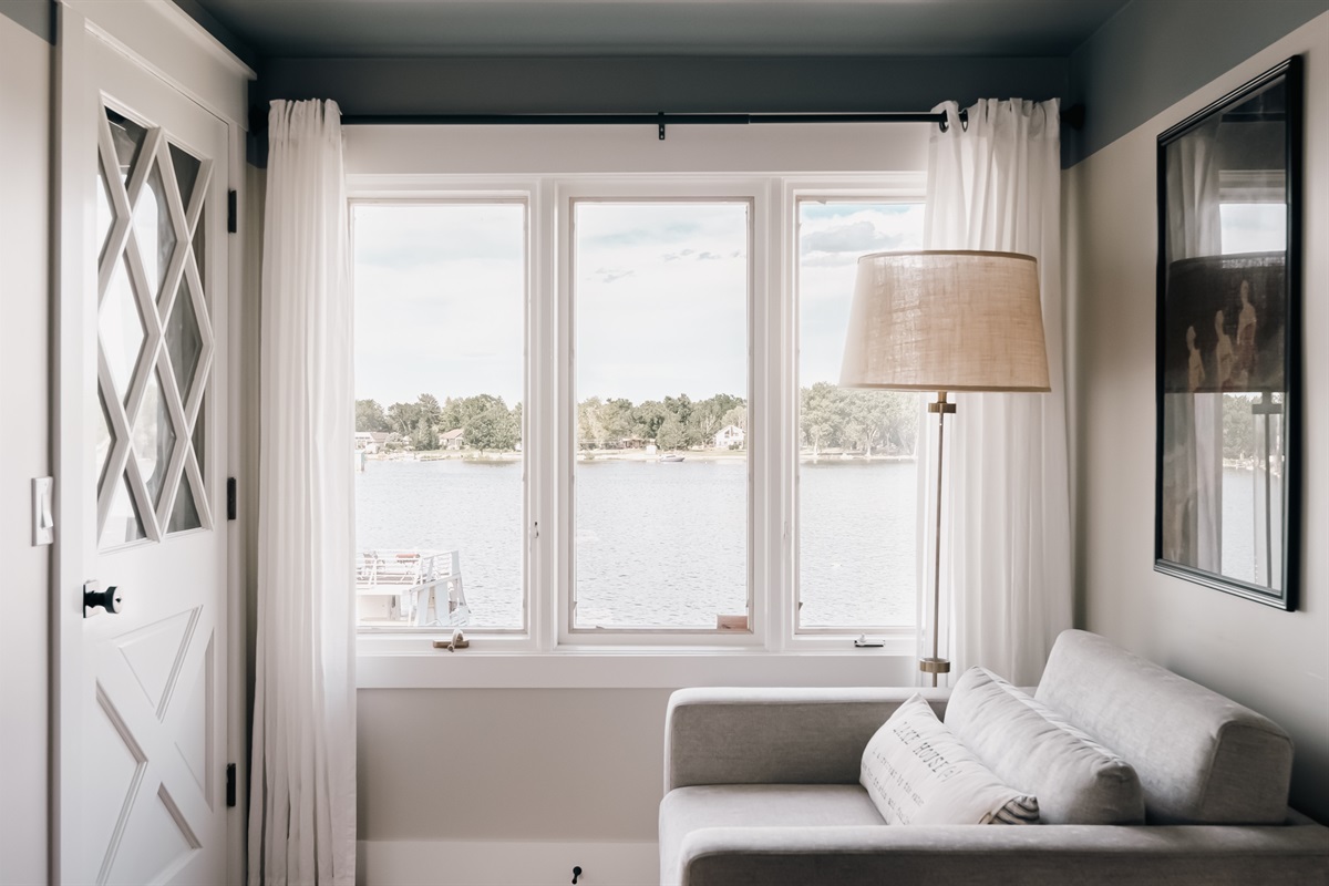 Reading nook in King bedroom!