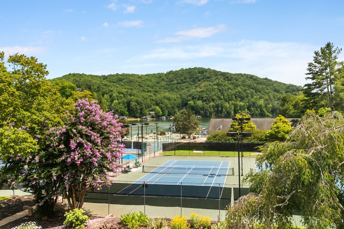Scenic backgrounds all around the resort.