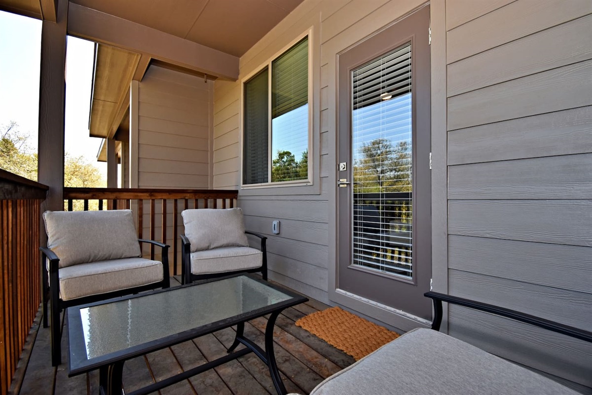 Upper Patio - Access from Master Bedroom