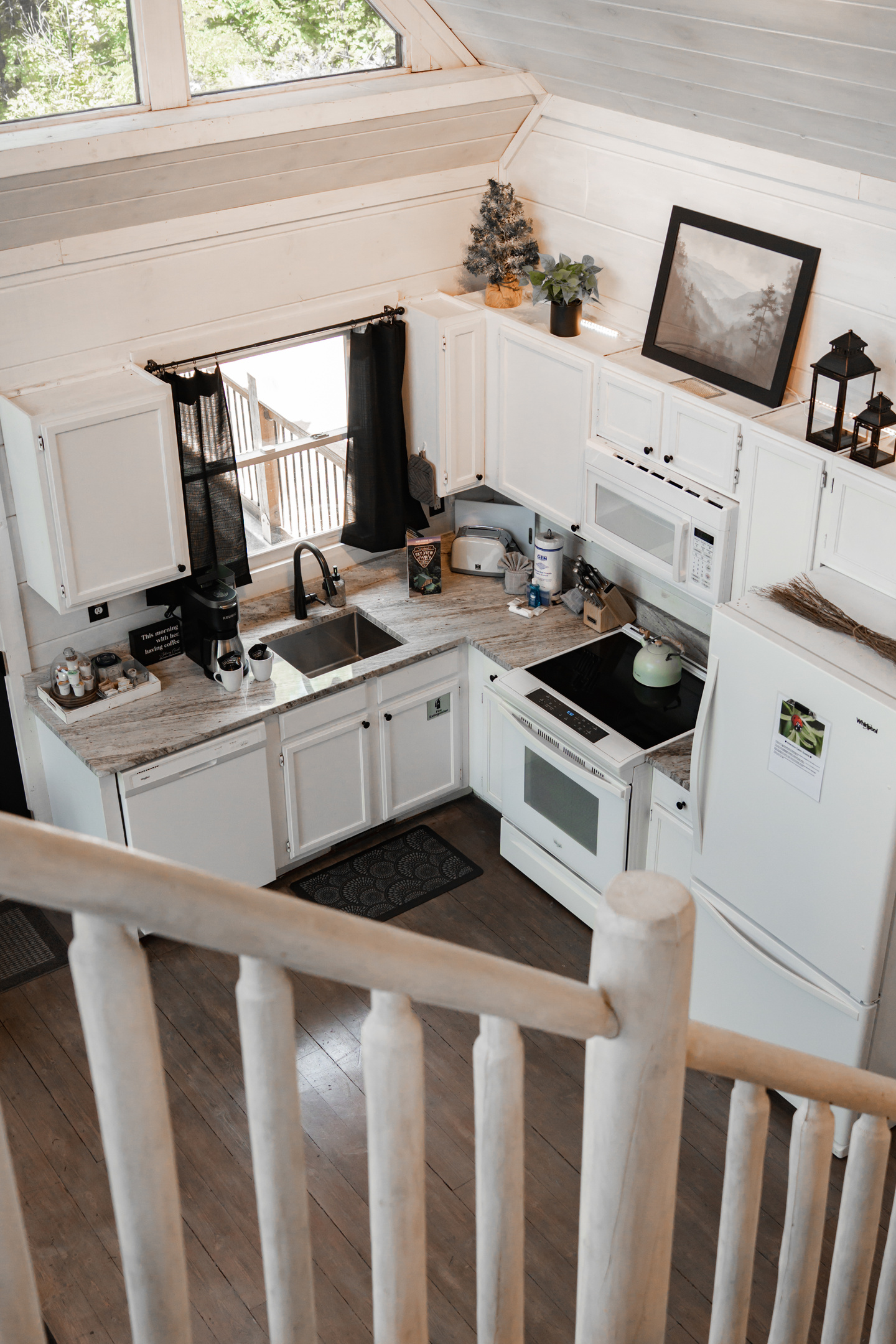 Kitchen view from Loft stairs | 1st Floor