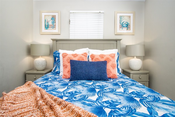 Wake up to the crystal clear water every morning from the master bedroom